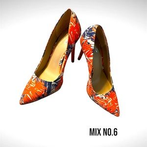 Mix No. 6 multi colored stilettos!!